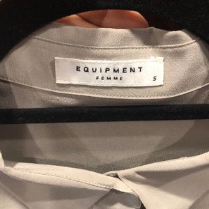 Equipment silk button down shirt